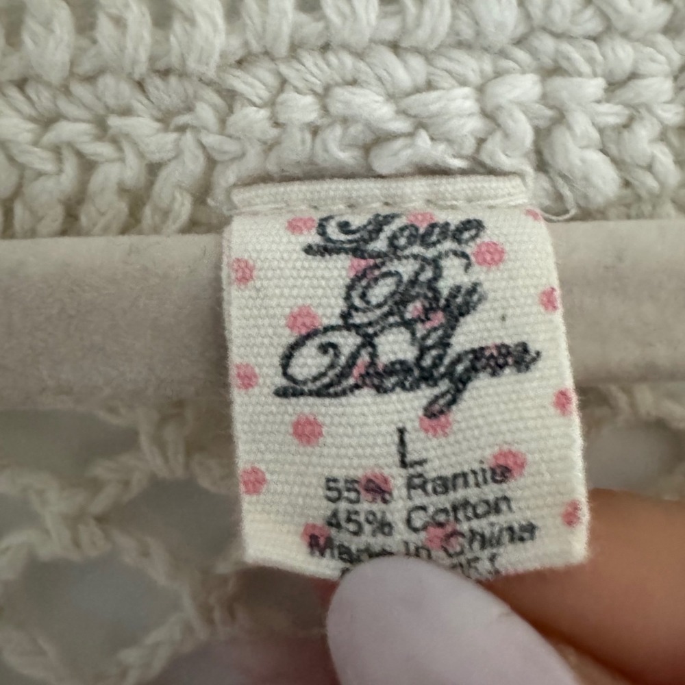 Vintage‎ crochet sweater cardigan - Picture 5 of 5